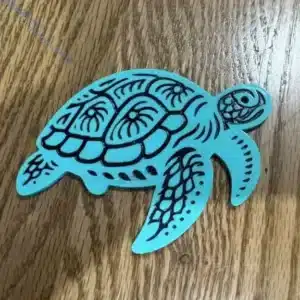Sea Turtle Luggage Tags - Customizable Travel Accessories