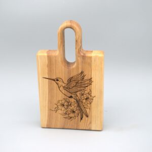 Enhance your kitchen with a Hummingbird Cutting Board